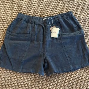 Faherty Lighthouse Linen Short